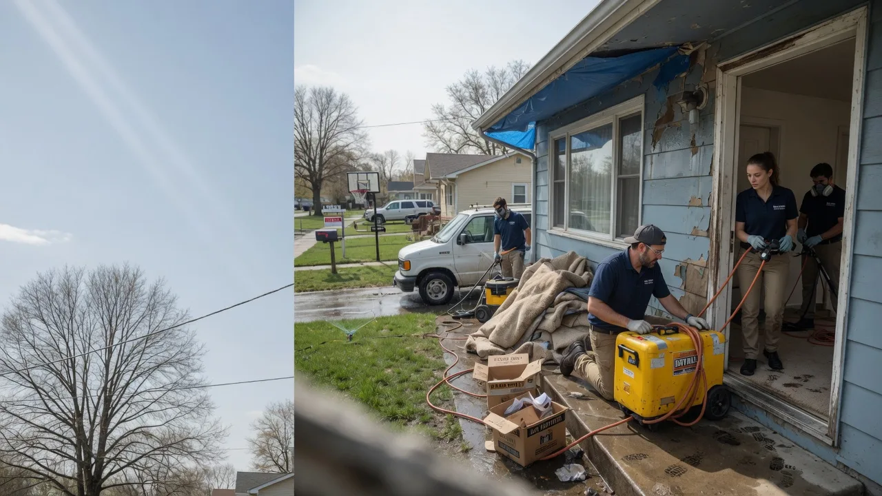 Basement Flood Cleanup in Swanton, OH near me